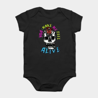 SKULL ALIVE Baby Bodysuit